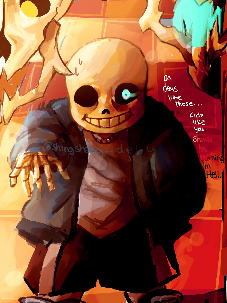 Sans Battle by ShishaO3Odebuska on DeviantArt