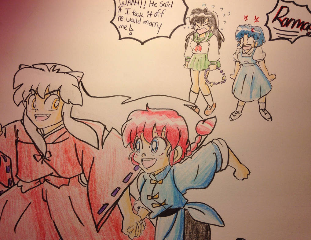 Ranma and inuyasha let's run away together by KatBanks300 on DeviantArt