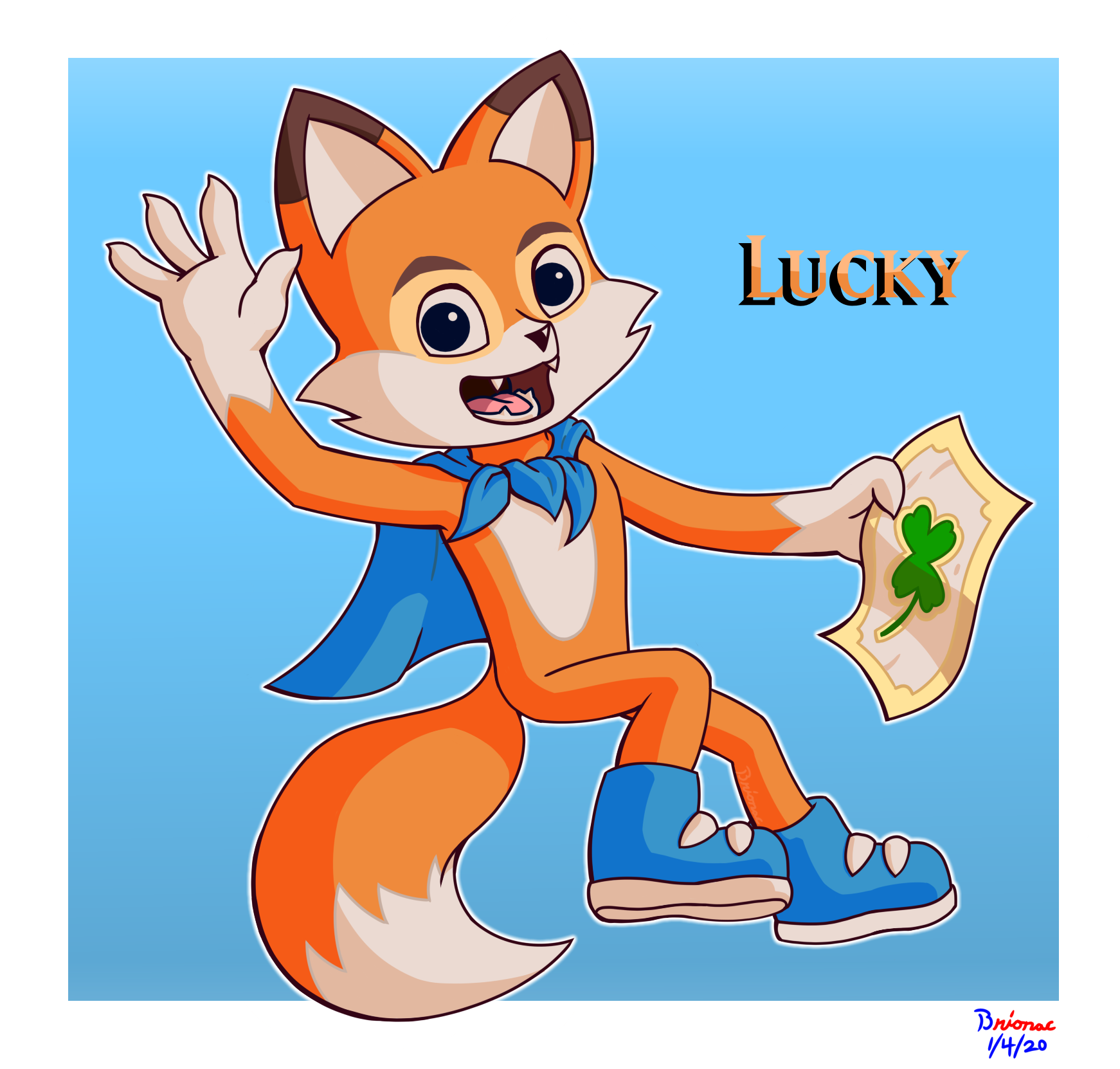 Lucky New Super Lucky S Tale By Brionac777 On Deviantart