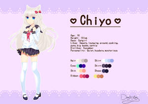 OC Chiyo Reference Sheet