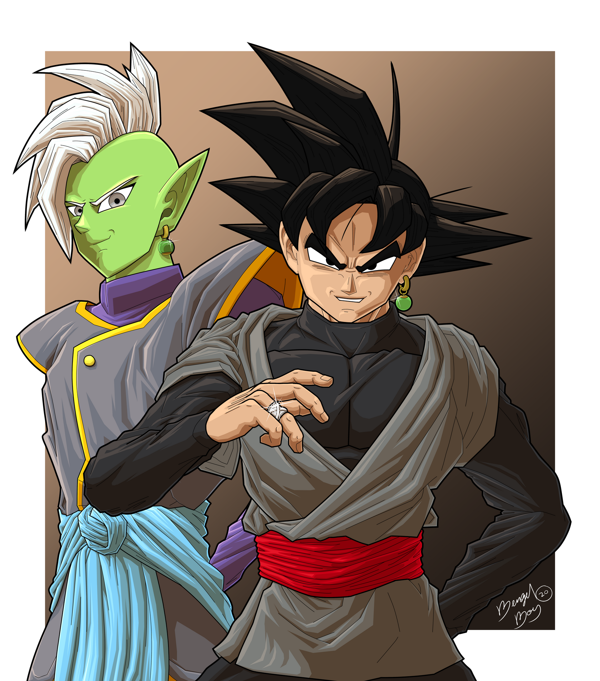 Goku Black/Zamasu #Ahab - Kami Sama Explorer - Dragon B