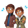 Lance and Isamu