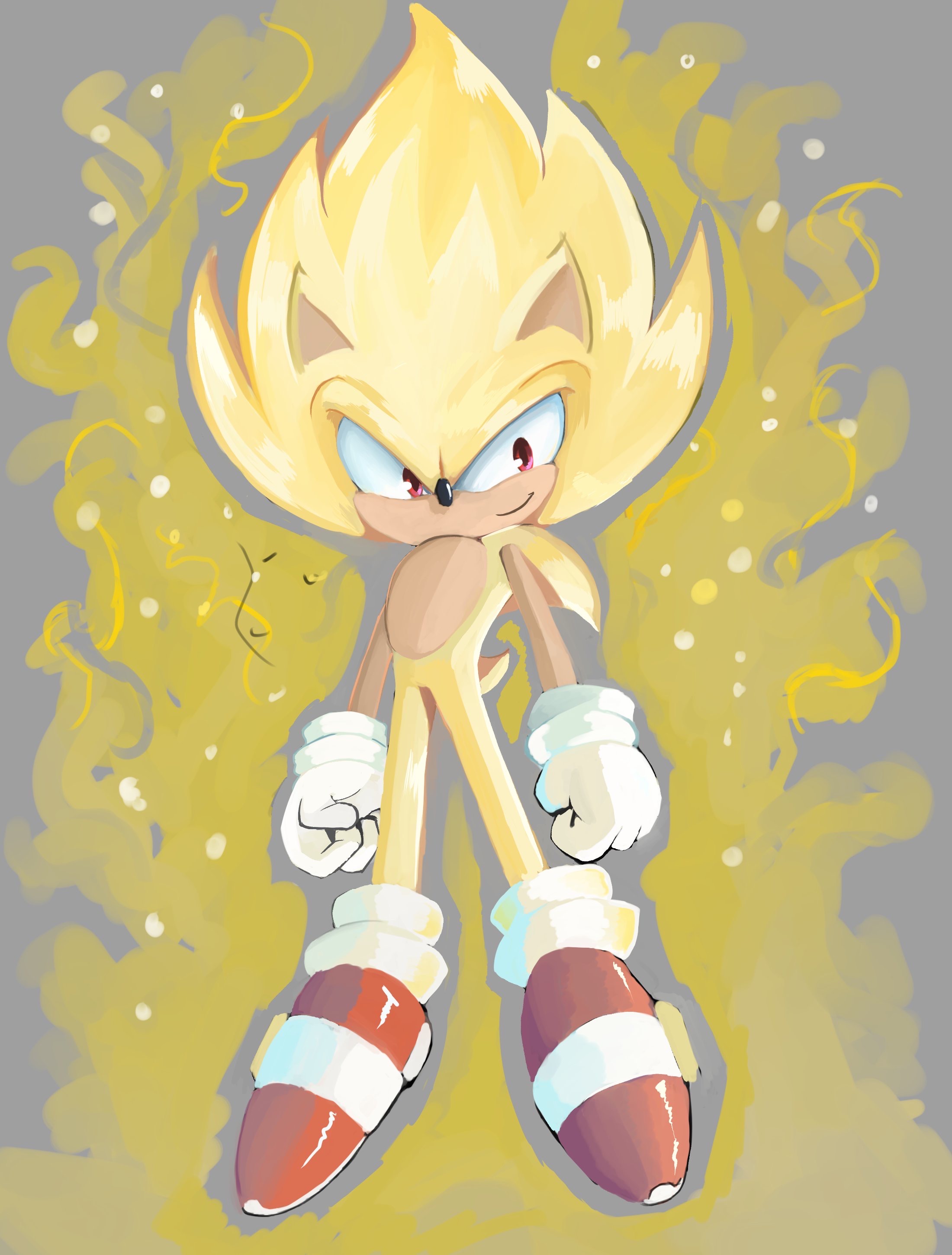 Super Sonic PNG by CoolTeon2000 on DeviantArt