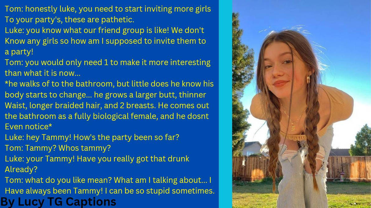 Only Girl At The Party Short TG Caption By LTGC On DeviantArt only-girl-at-the-party-short-tg-caption-by-ltgc-on-deviantart