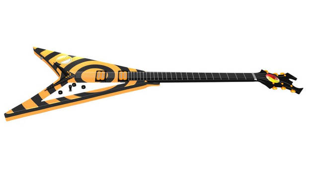 Guitarra laranja