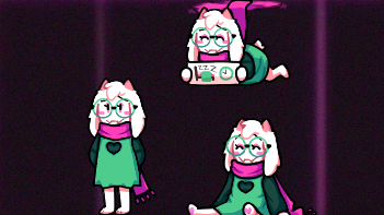 Hatless Ralsei Shimejis!