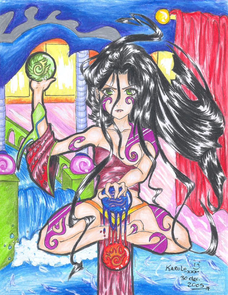 Elemental Girl by Babouchka on DeviantArt