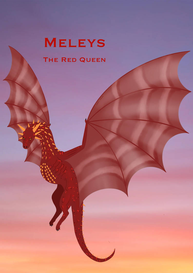 Meleys Sticker Meleys The Red Queen by Aenebris on DeviantArt