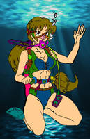 Aquafans - Fan coloring of Katie by TheSteveIrwinFan6836