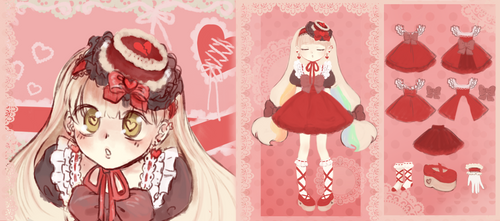 [VOCALOID]  MAYU - Red Velvet original design