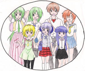 Higurashi Character Picture