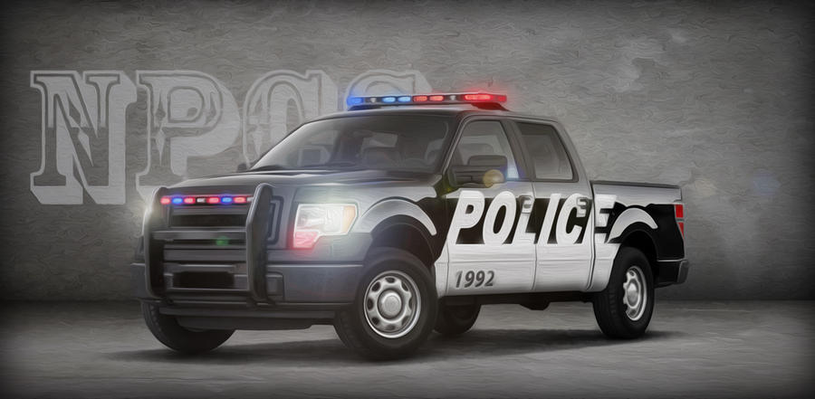 F150 Police Digital Painting by NPCS-1992 on DeviantArt