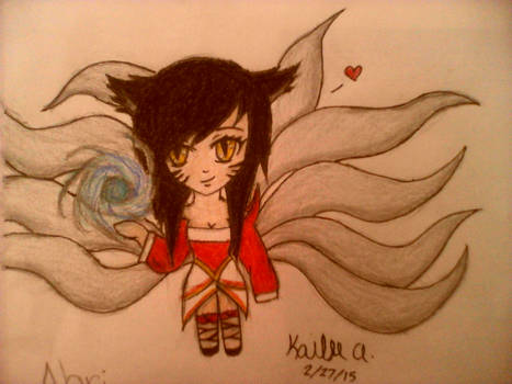 Ahri The Nine-tailed Fox Chibi