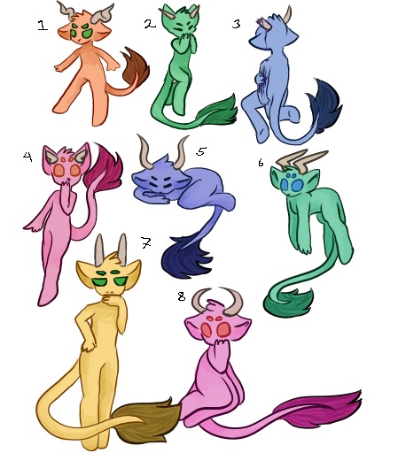 8-set Alien Adopts [2/8 OPEN]