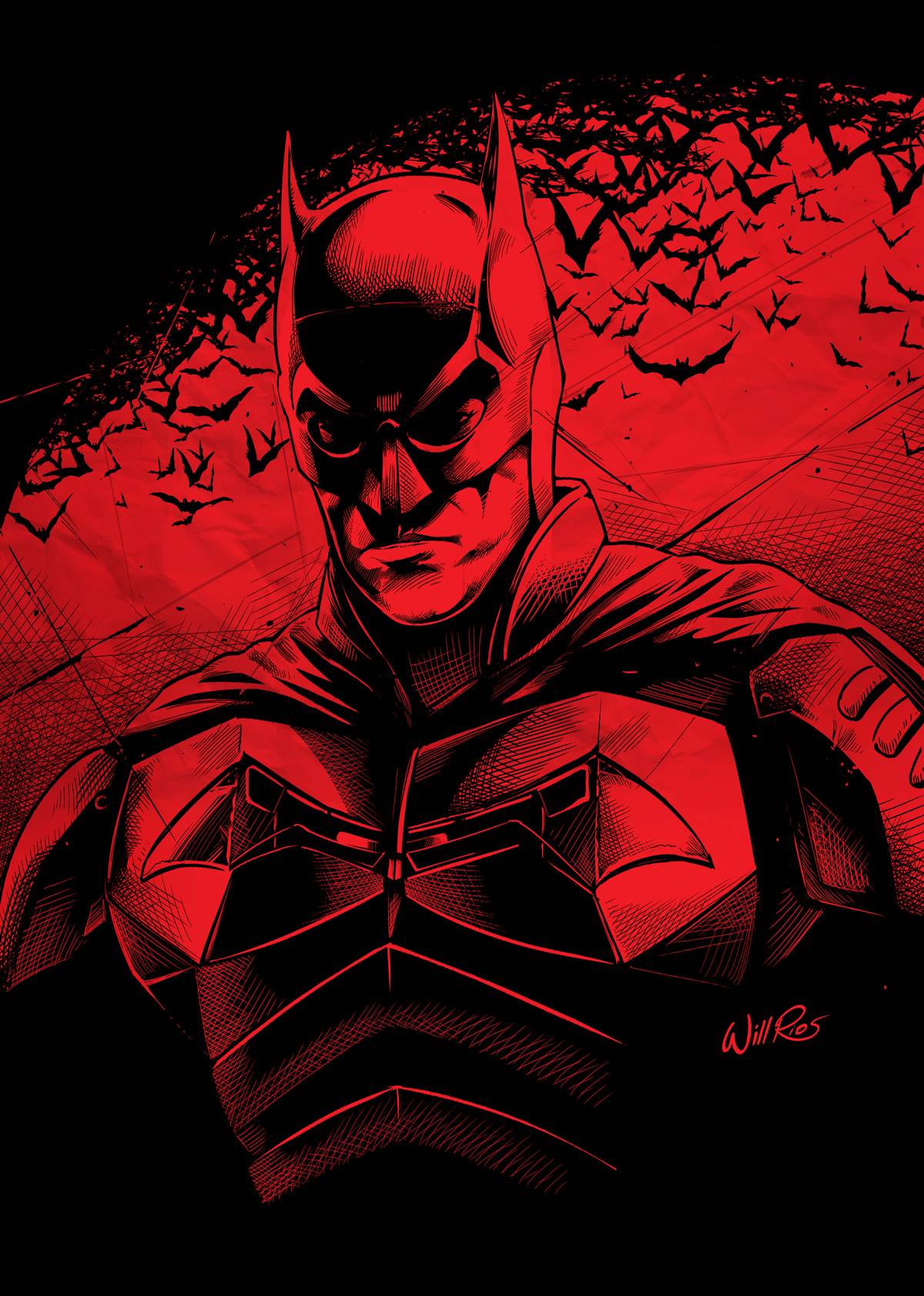 Batman Reverse Colors The Batman | Color by willrios on DeviantArt
