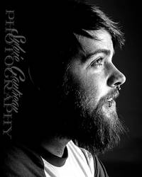 Black and white and bearded II