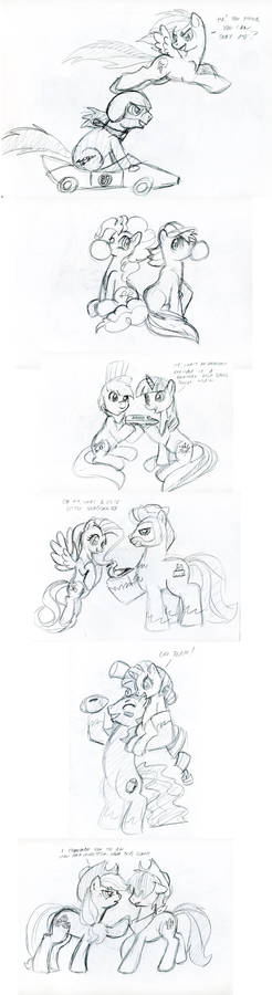 MLP Pony Matchup sketch