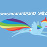 Minimalist Rainbow Dash