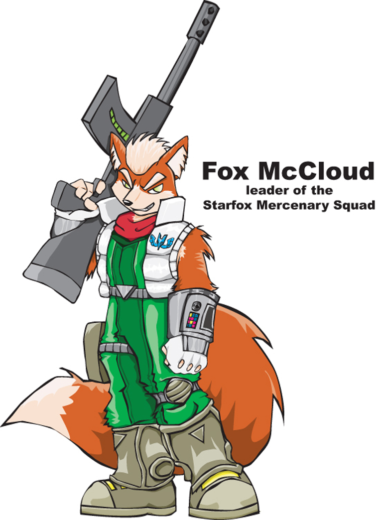 Fox McCloud of Starfox