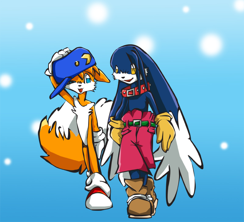 Tails and Klonoa