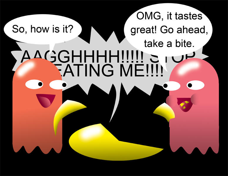 Pacman Funny 4 by Inspectornills on DeviantArt