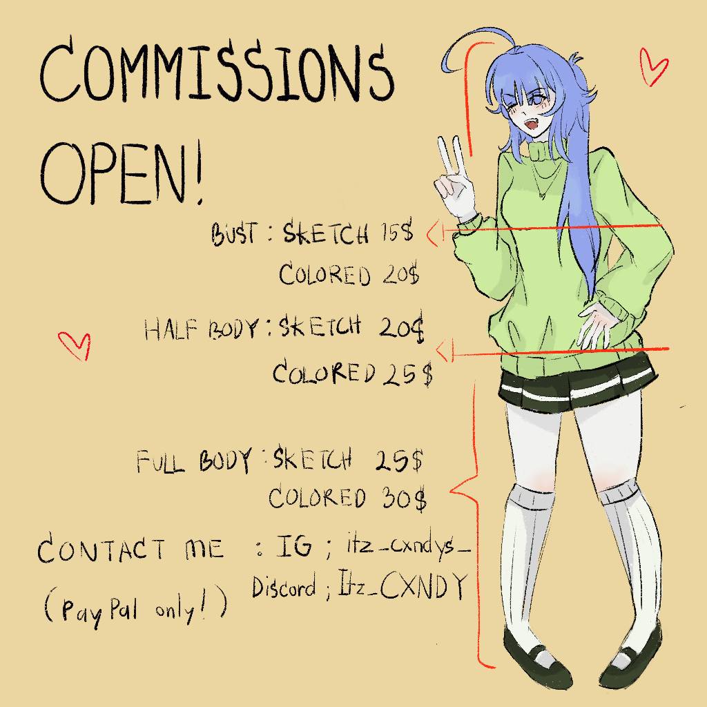 Commissions Open By Itzcxndy On Deviantart Commissions Open By Itzcxndy On Deviantart