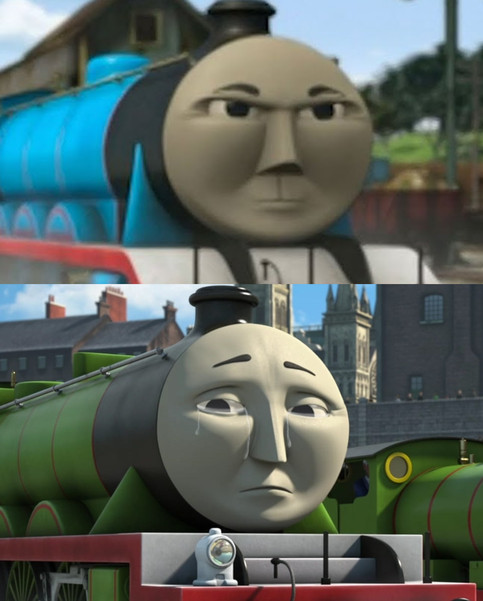 Henry is crying because Gordon hates him by EmiliaFairy2004 on DeviantArt