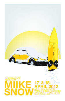 Miike Snow Poster