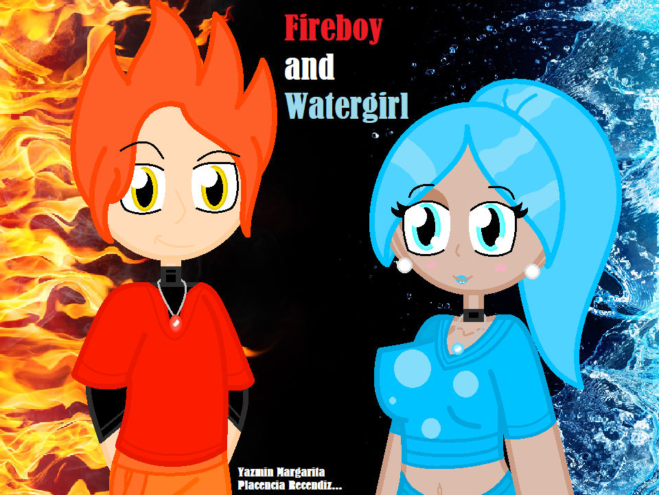 Fireboy and Watergirl by Gamemaster24681012 on DeviantArt