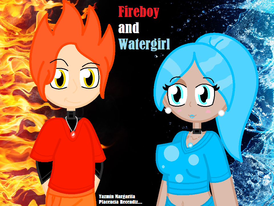 Fireboy and Watergirl by AgentJayHawk on DeviantArt