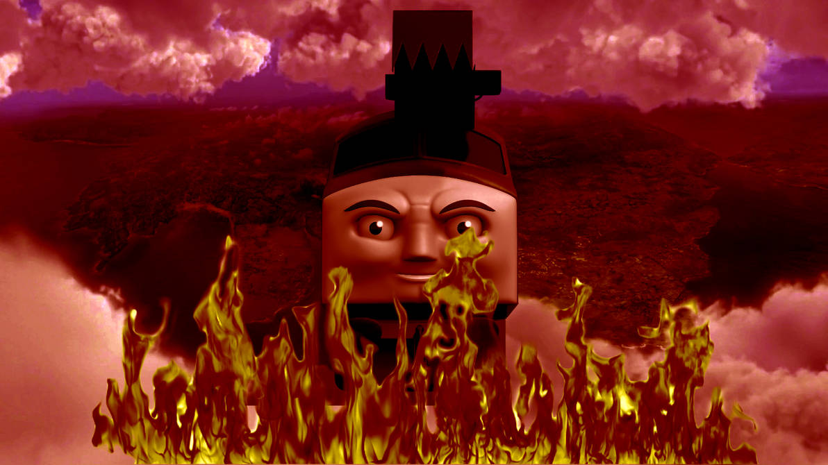 Diesel 10 takes over Sodor picture by davidtjbrennan on DeviantArt