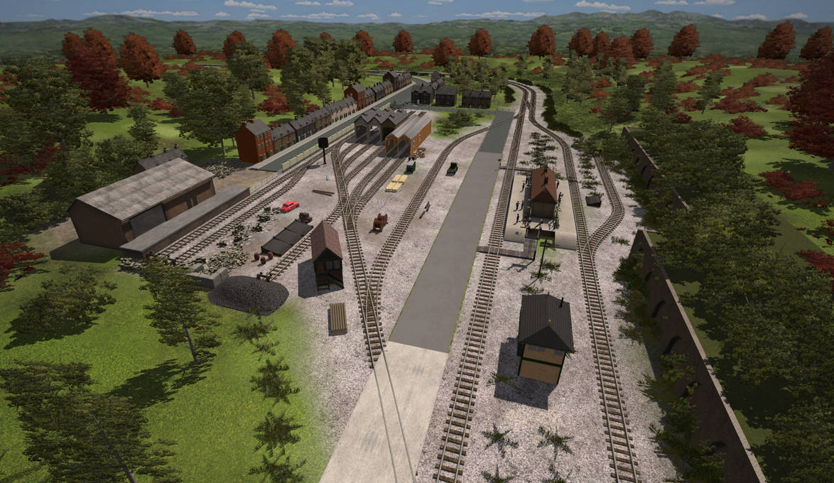 Ffarquhar CGI and RWS version fanmade Trainz by davidtjbrennan on ...