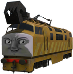 Diesel 10 CGI Trainz transparent image by davidtjbrennan