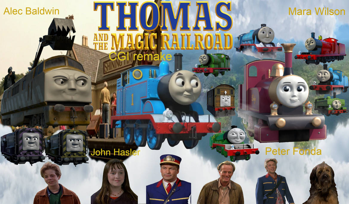 Thomas and the Magic Railroad CGI remake poster by davidtjbrennan on ...