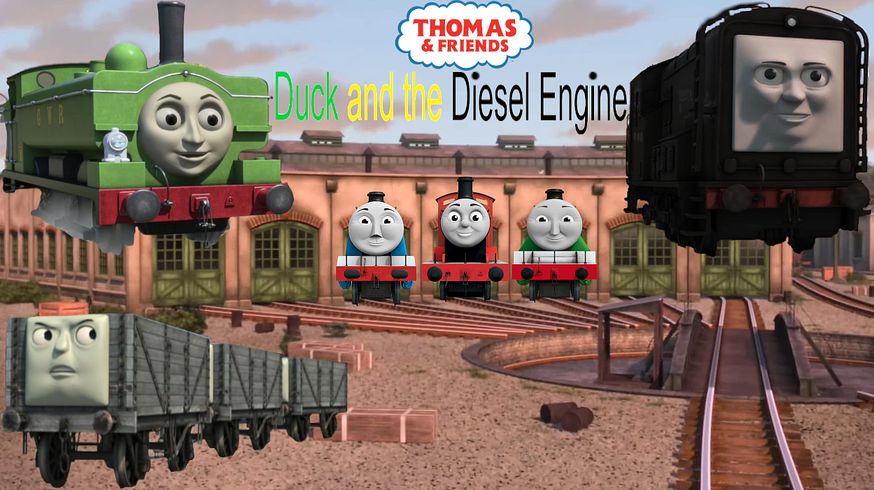 Duck And The Diesel Engine CGI Poster By Davidtjbrennan On DeviantArt duck-and-the-diesel-engine-cgi-poster-by-davidtjbrennan-on-deviantart