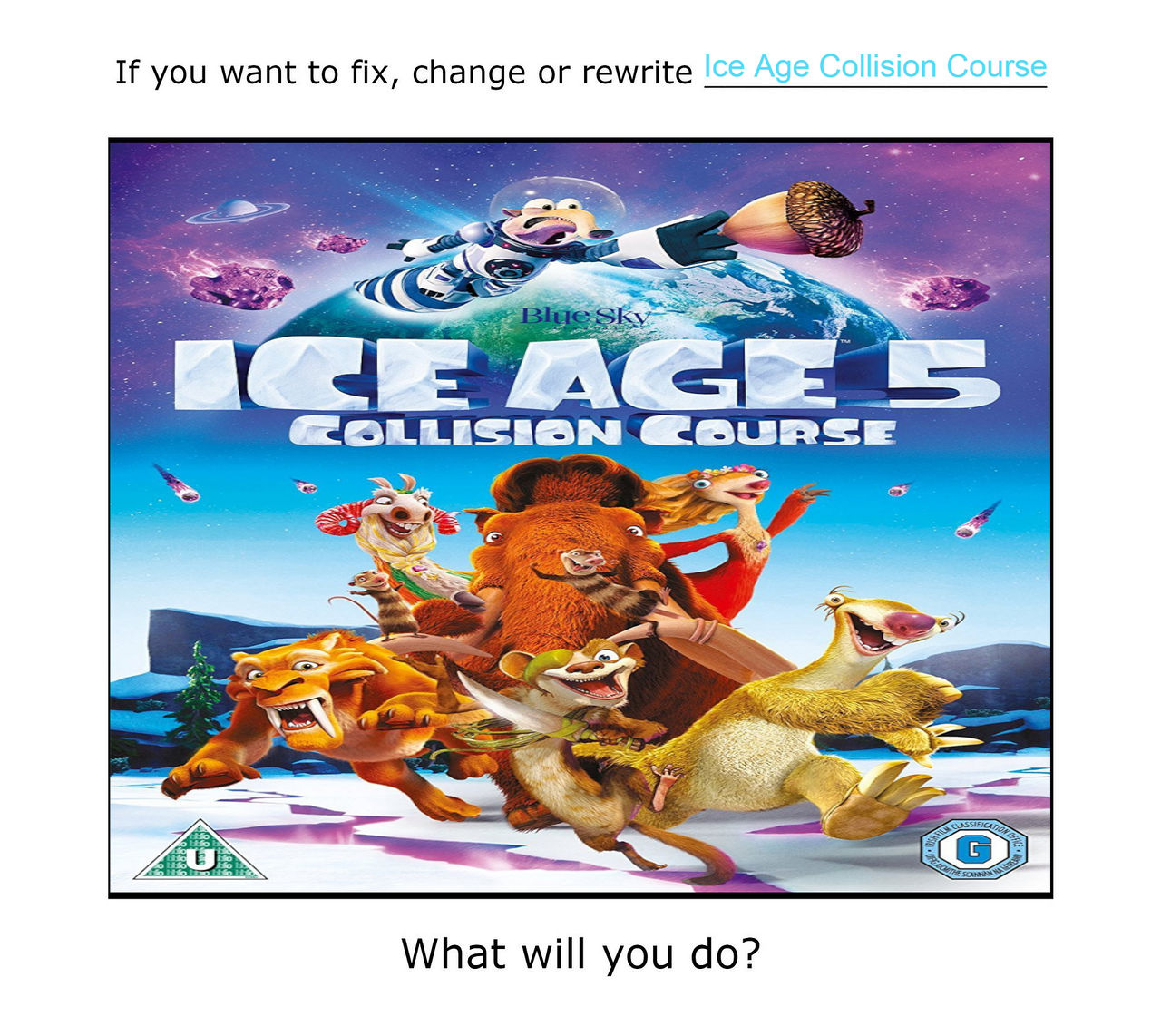 Collision Course Project Rewriting Ice Age Collision Course by davidtjbrennan on DeviantArt