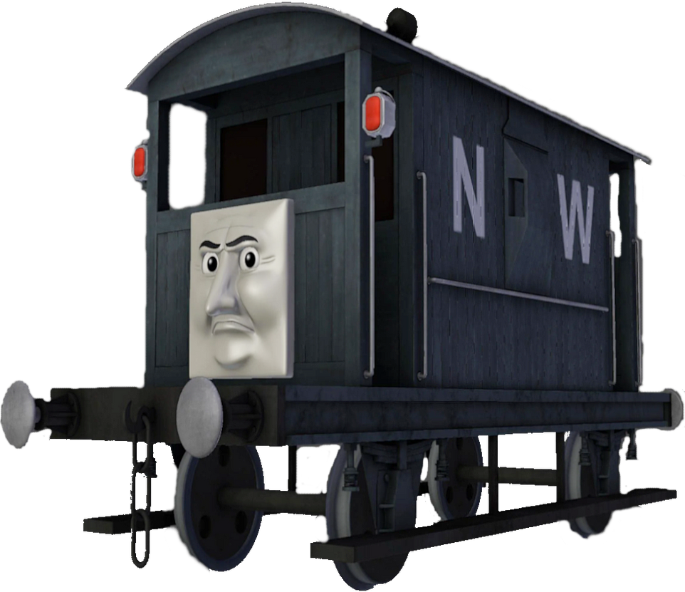 The Spiteful Brake Van CGI Trainz transparent imag by davidtjbrennan on ...