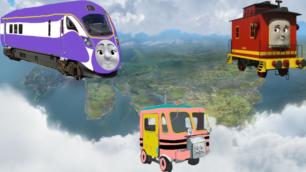 AEG characters in CGI Thomas original style by davidtjbrennan on DeviantArt