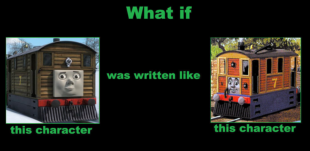 What if CGI Toby was written like RWS Toby by davidtjbrennan on DeviantArt