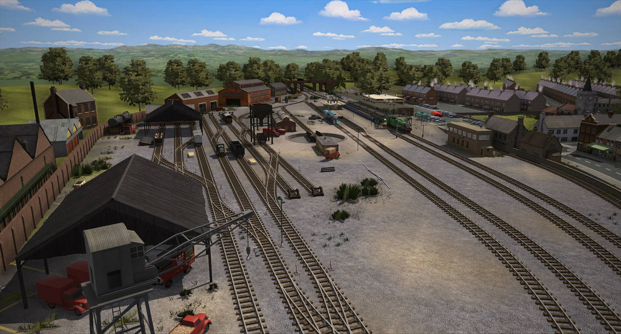 Barrow In Furness CGI Trainz version layout by davidtjbrennan on DeviantArt