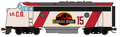 Jurassic Park Railroad - EMD F7