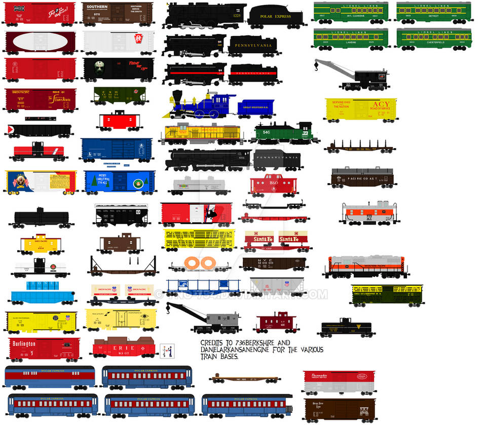 Model Railroad Roster My O-Gauge Railroad Roster - V3 by TNO-794 on DeviantArt