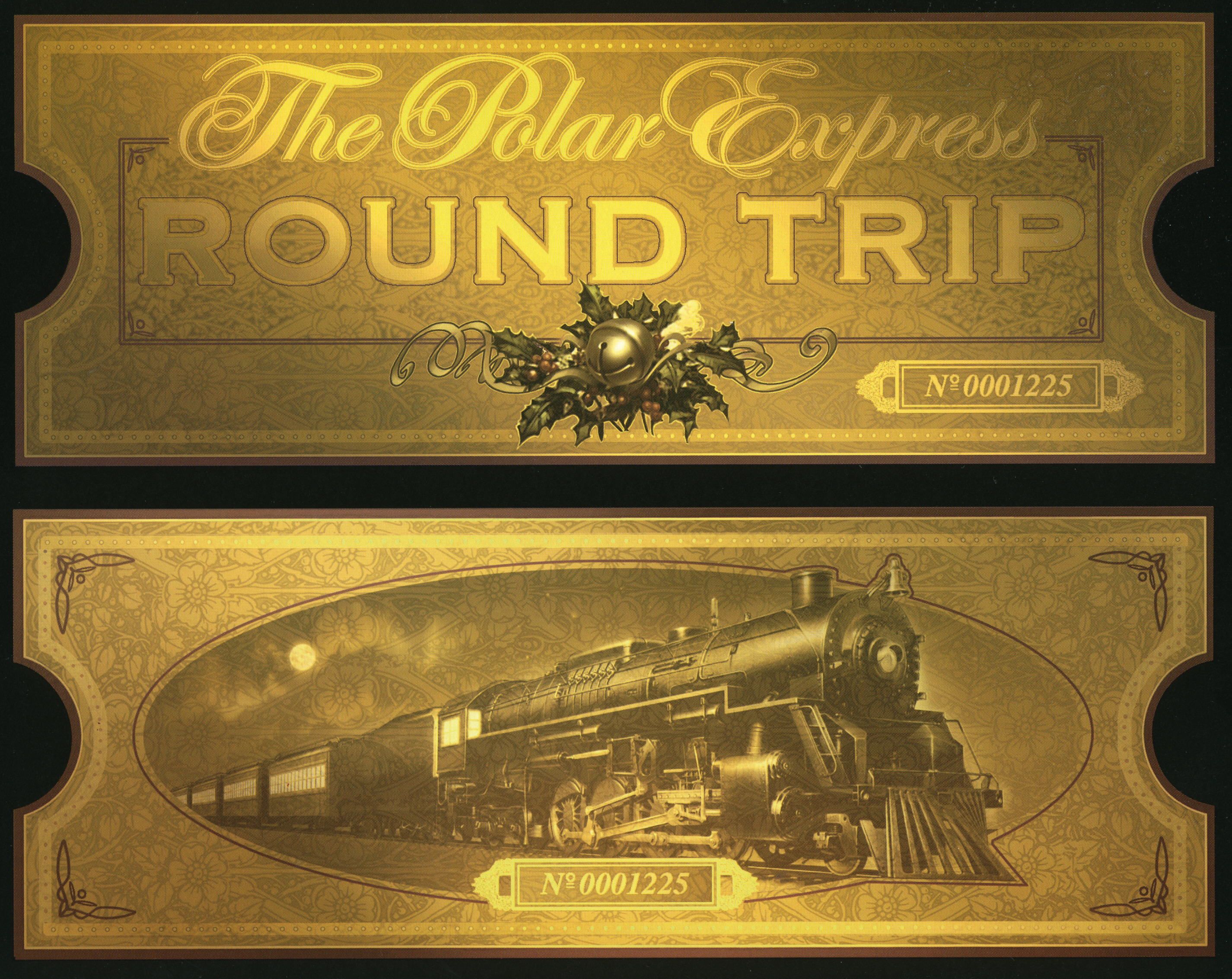 The Polar Express Ticket by TNO794 on DeviantArt