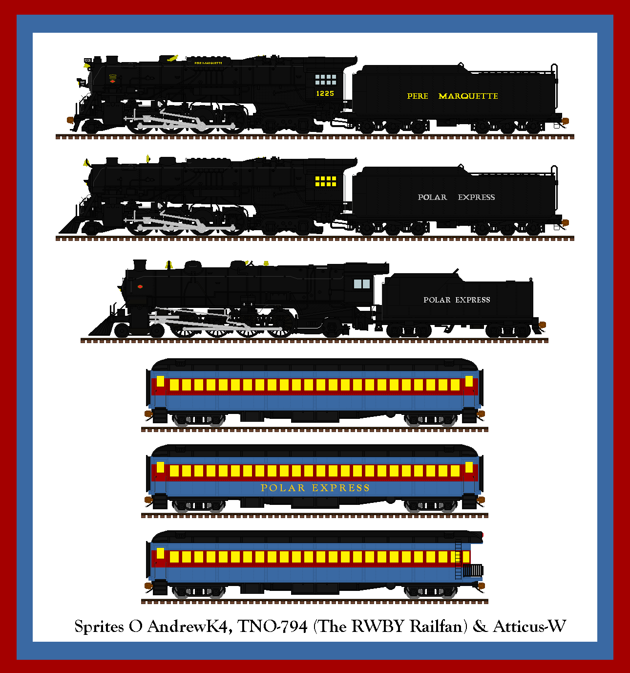 Polar Express Collection Volume 2 by The-Anime-Railfan on DeviantArt