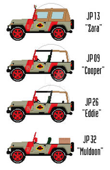 The Jurassic Jeep Fleet