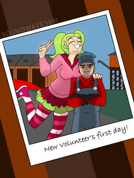 RWBY: New Volunteer's First Day!