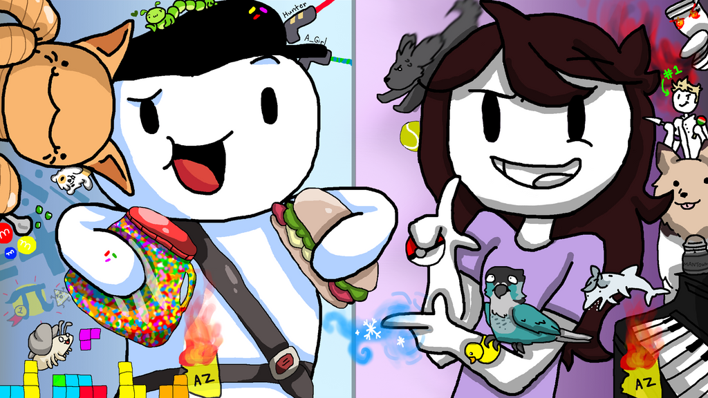 This is the odd1sout wiki, not the jaidenanimations wiki. 