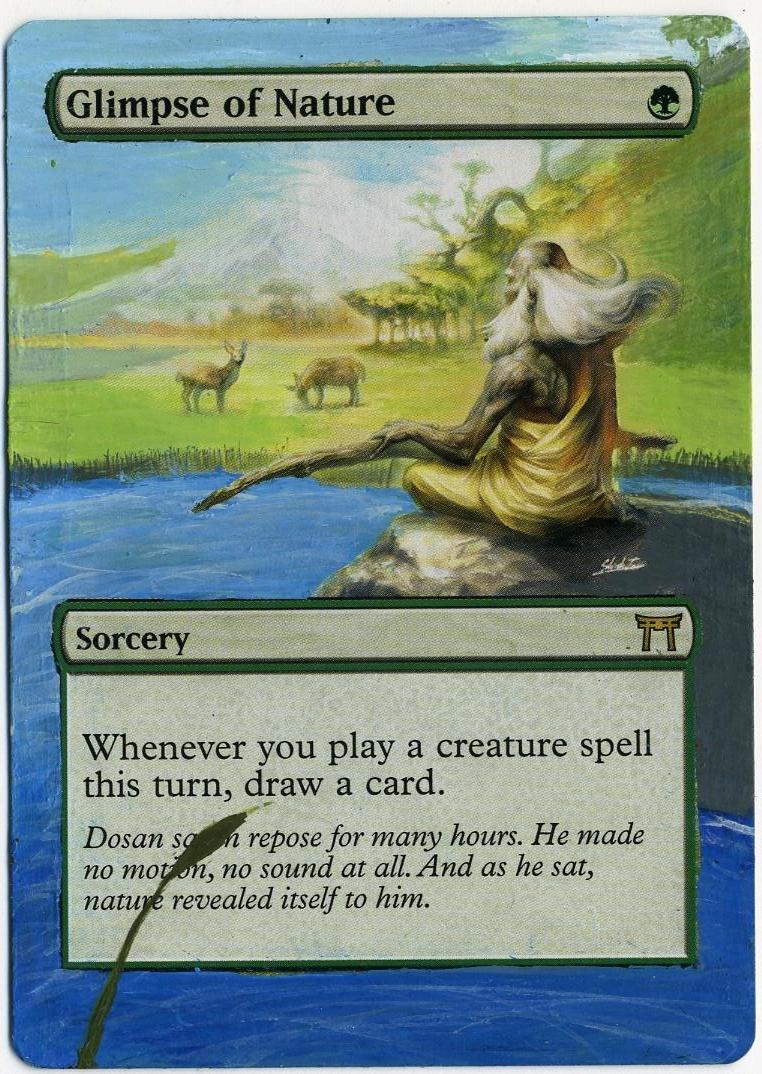 MTG alter - Glimpse of nature