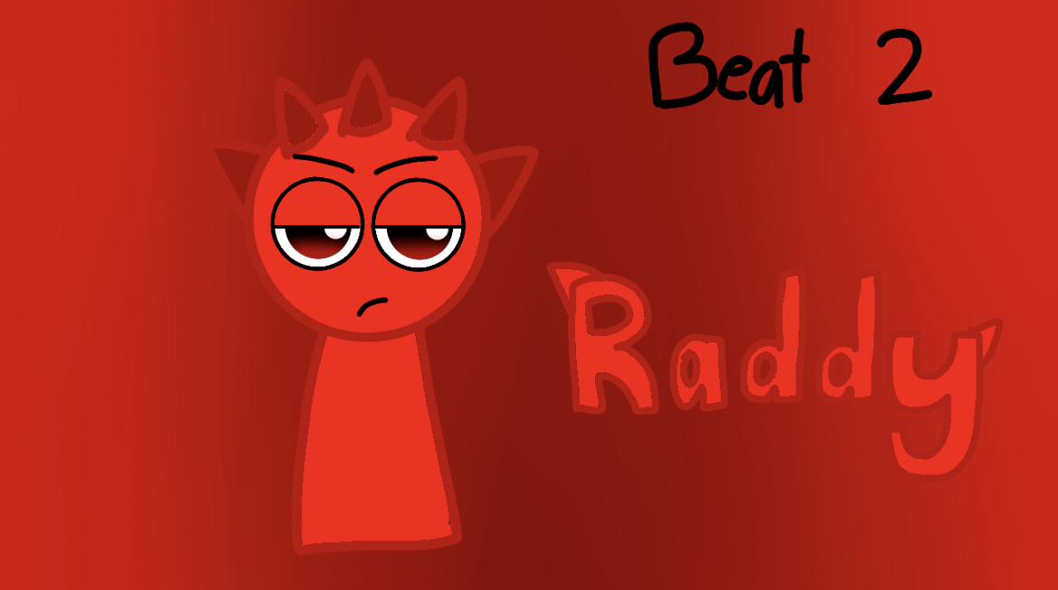 Red Raddy Normal Raddy, the Red Sprunki by ItsGalaxy365 on DeviantArt