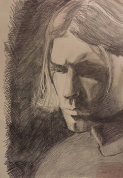 Kurt Cobain portrait